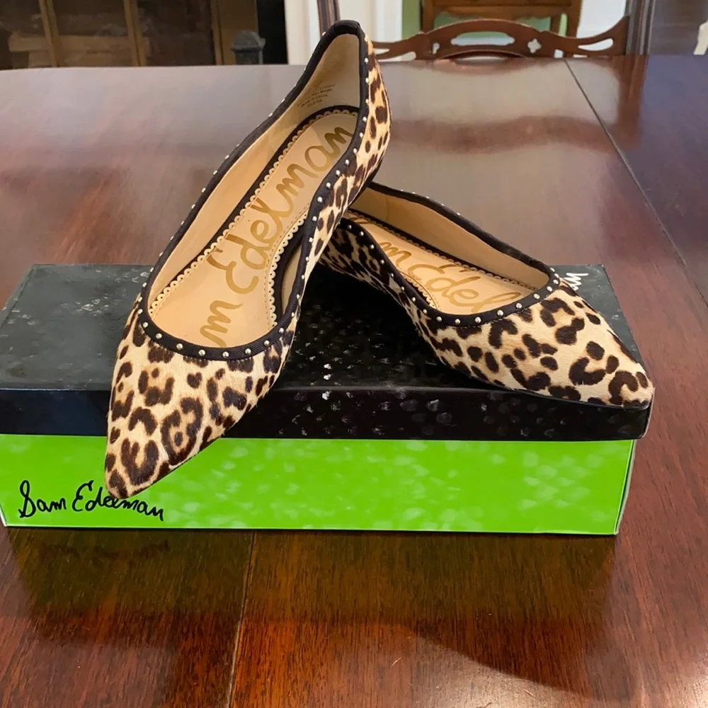 Sam Edelman leopard animal